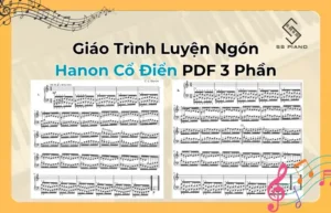Giáo trình luyện ngón Hanon cổ điển PDF